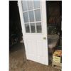 Image 3 : 79.25"H x 31.5"W exterior door w/ 9 pane window RH in-swing