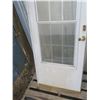 Image 2 : exterior storm  door with glass and screen (see photos for size)
