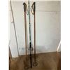 Image 1 : 6 1/2' deep sea fishing rod, 2 vintage ski poles
