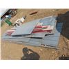 Image 3 : lot of assorted tin roofing and siding