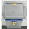 Image 2 : Sterilite 18gal tote and Rubbermaid 11gal tote
