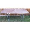 Image 1 : 70"x30" folding metal table