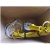 Image 1 : box with power cord, shop light, basket