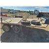 Image 5 : 15ft tandem axle flat deck trailer - unknown VIN status