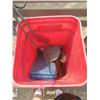 Image 2 : bucket of assorted hardware