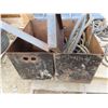 Image 1 : two battery boxes misc wire