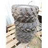 Image 8 : set of 4 new Carlisle AT 26x10R12 and 6x8xR12 wheels Can am 800