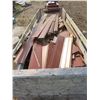 Image 1 : large lot of wood grain tin siding HUGE LOT