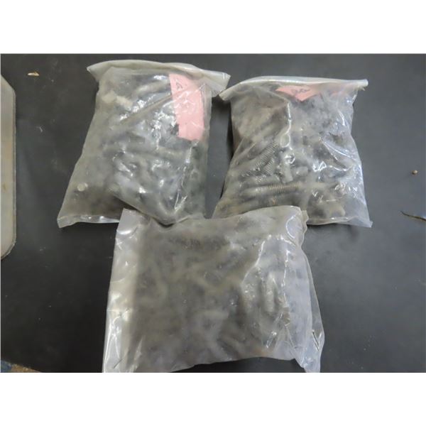 3 bags of corner nuts/bolts