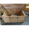 Image 1 : wooden box with 5/8 x 3 machine bolts