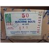 Image 2 : wooden box with 5/8 x 3 machine bolts