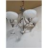 Image 1 : two 5 light chandeliers