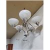 Image 2 : two 5 light chandeliers