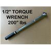 Image 1 : 1/2" torque wrench 200lb