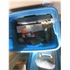Image 3 : box of welding rods helmet and welding accessories