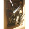Image 3 : box of assorted vintage tools