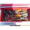 Image 2 : clarke tool box with screwdrivers , chisels