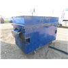 Image 2 : large blue garbage / recycling bin