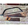 Image 1 : 3 Assorted saws - Suede saw, hack saw, etc.