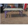 Image 1 : homemade wooden table