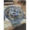 Image 3 : two 18' chrome motor bike rims
