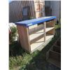 Image 2 : cupboard with blue top 73x25x42
