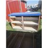Image 5 : cupboard with blue top 73x25x42
