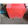 Image 2 : small red tool box on wheels