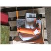 Image 2 : wooden box with saw and assorted hardware