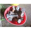 Image 2 : two buckets of bolts