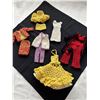 Image 1 : 6 Knit/Crotchet Barbie outfits, made in 1963