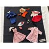Image 1 : Barbie original outfits 1960s - airline stewardess, bathing suit, pj's, etc.