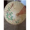 Image 4 : Vintage bamboo (China logo) umbrella & Lace parasol