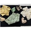 Image 1 : 100yr old baby clothes/booties - 1920s