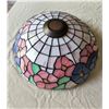 Image 1 : beautiful stained glass lamp shade - 14" dia.