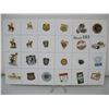 Image 1 : LOT OF 24 DIFFERENT RCMP and OTHER POLICE RELATED PINS - All different from the Other 2 Lots