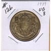 Image 1 : 1939 CANADIAN SILVER 50 CENT COIN