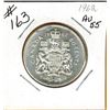 Image 1 : 1962 CANADIAN SILVER 50 CENT COIN