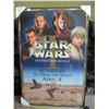 Image 1 : STAR WARS THE PHANTOM MENACE MOVIE STORE BILLBOARD  27 X 40 INCHES - Still Sealed