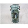 Image 2 : Antique Jar Full of Marbles