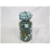 Image 3 : Antique Jar Full of Marbles