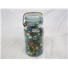 Image 2 : Antique Jar Full of Marbles
