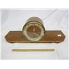 Image 1 : Antique Mantle Clock Working with Westminster Chimes and Key 1940 's