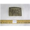 Image 1 : 1975 Hesston National Final Rodeo Buckle Mint Shape
