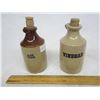 Image 1 : 2 Vintage Stoneware Bottles Oil and Vinegar