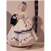 Image 3 : Blue & white porcelain figurines. Lady is musical.