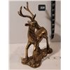 Image 1 : Solid brass deer.