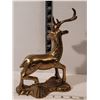 Image 2 : Solid brass deer.