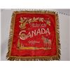 Image 2 : Mid-century fringed, satin souvenir pillow cases. Wishart Sk. & Whitewood Sk.