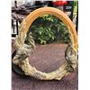 Image 1 : Very unique, Heavy elephant wall mirror.